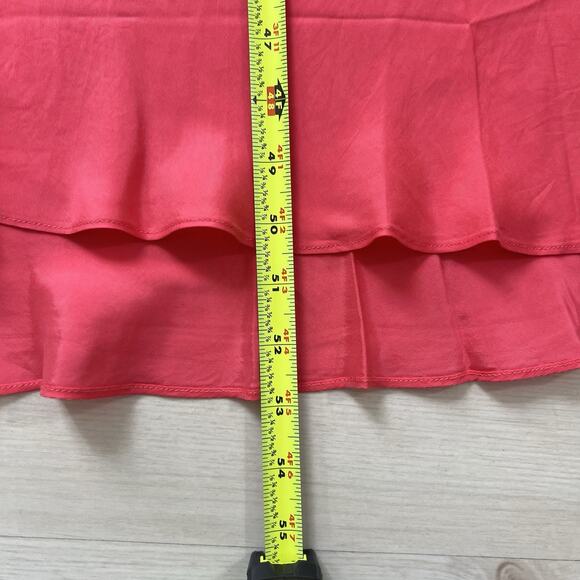 J. Crew Gwyneth Slip Dress Size 16 in Brilliant Papaya Cupro Blend Fairy NWT - Picture 12 of 12